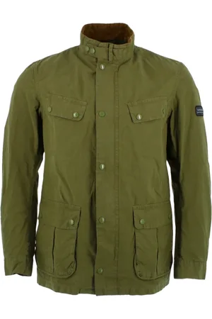 Barbour Heren, Jassen, Groen, Maat: S Katoen