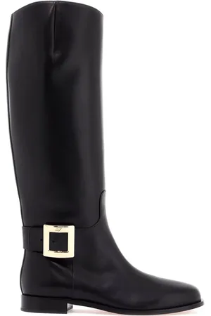 Roger Vivier Dames, Schoenen, Zwart, Maat: 40 EU Leer
