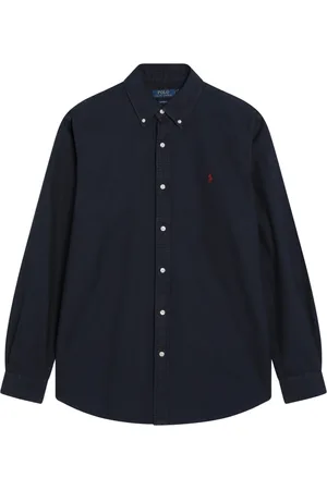 Ralph Lauren Heren, Overhemden, Blauw, Maat: XL Katoen