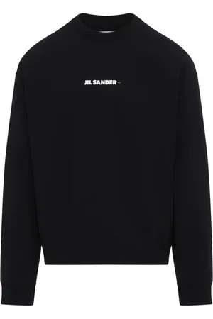 Jil Sander Heren, Sweatshirts & Hoodies, Zwart, Maat: XL Katoen