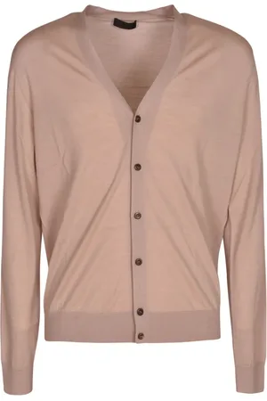 Prada Dames, Truien, Roze, Maat: 4XL Wol