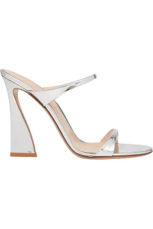 Gianvito Rossi Dames, Schoenen, Grijs, Maat: 41 EU Leer
