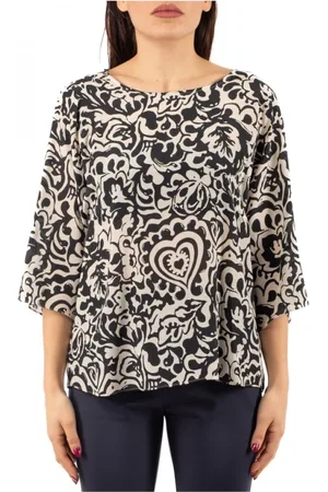 Max Mara Dames, Blouses & Shirts, Zwart, Maat: XS