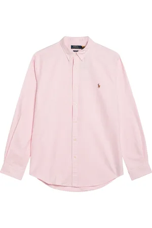 Ralph Lauren Heren, Overhemden, Roze, Maat: S Katoen