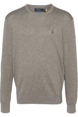 Ralph Lauren Heren, Truien, Grijs, Maat: XL Katoen