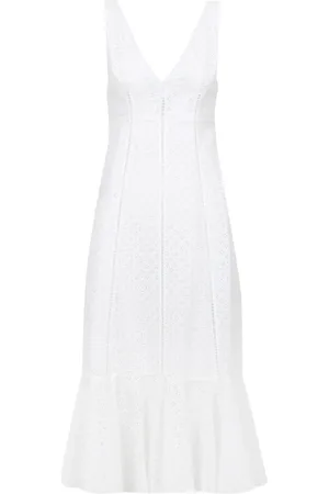 Serafini Dames, Jurken, Wit, Maat: XS Katoen