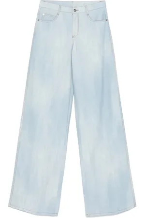 ERMANNO SCERVINO Dames, Jeans, Blauw, Maat: S