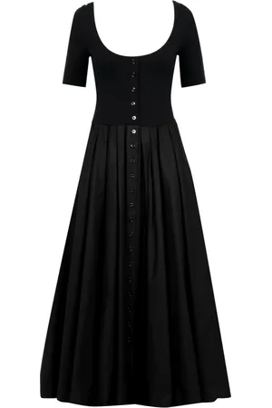 Serafini Dames, Jurken, Zwart, Maat: XS Katoen
