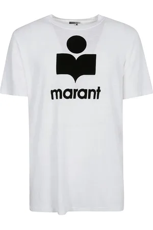Isabel Marant Heren, Tops, Wit, Maat: S Linnen