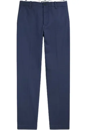 Ralph Lauren Dames, Broeken, Blauw, Maat: XL Katoen