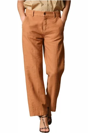 Masons Dames, Broeken, Rood, Maat: XS Katoen