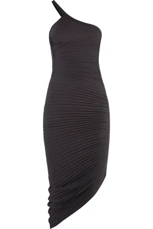 Serafini Dames, Jurken, Bruin, Maat: 2XS Viscose