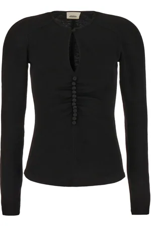 Isabel Marant Dames, Tops, Zwart, Maat: XS Viscose