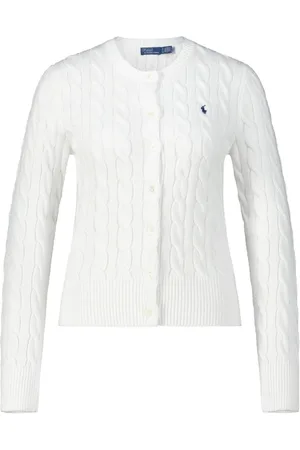 Ralph Lauren Dames, Truien, Wit, Maat: XS Katoen