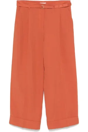 Liu Jo Dames, Broeken, Oranje, Maat: M