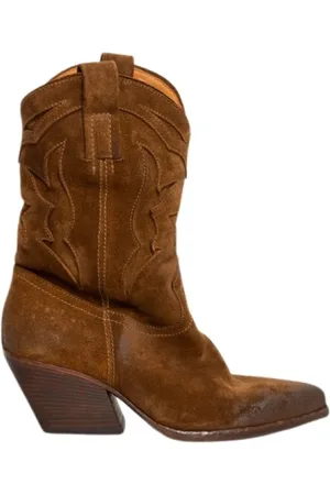 Elena Iachi Dames, Schoenen, Bruin, Maat: 36 EU Suède