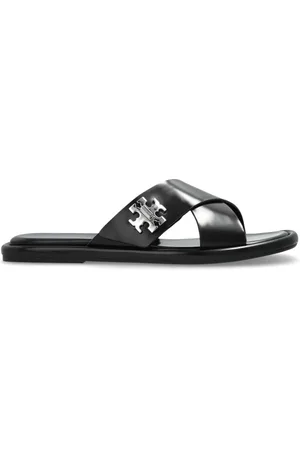 Tory Burch Dames, Schoenen, Zwart, Maat: 37 EU Leer