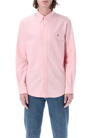 Ralph Lauren Heren, Overhemden, Roze, Maat: L Katoen