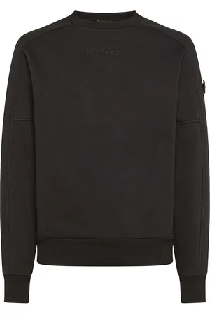 Peuterey Heren, Sweatshirts & Hoodies, Zwart, Maat: S Katoen