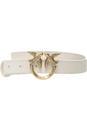 Pinko Dames, Accessoires, Wit, Maat: L Leer