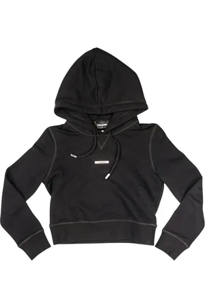 Dsquared2 Dames, Sweatshirts & Hoodies, Zwart, Maat: S