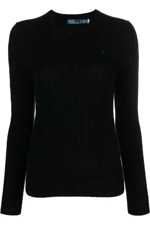 Ralph Lauren Dames, Truien, Zwart, Maat: XL Wol