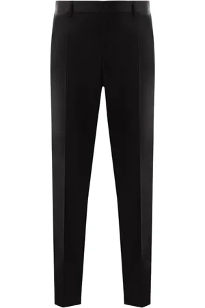 Dolce & Gabbana Heren, Broeken, Zwart, Maat: XL Satijn