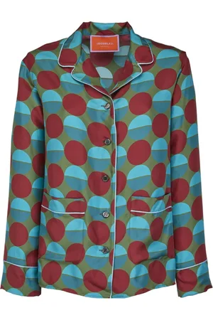 La DoubleJ Dames, Blouses & Shirts, Veelkleurig, Maat: XL Zijde