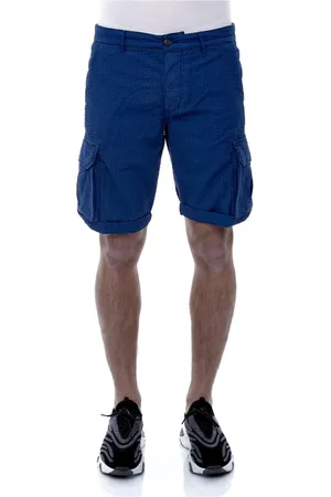 40 Weft Heren, Korte broeken, Blauw, Maat: 3XL