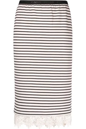 Pinko Dames, Rokken, Veelkleurig, Maat: M Nylon