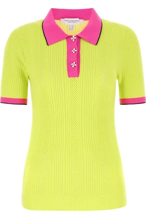 Serafini Dames, Tops, Geel, Maat: S Viscose