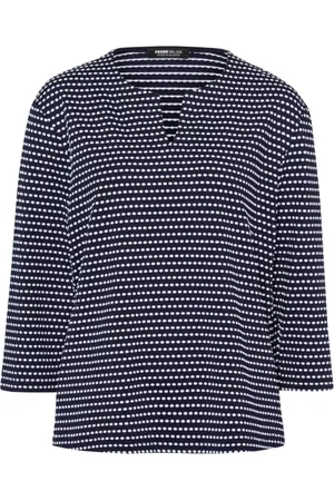 Frank Walder Dames, Tops, Blauw, Maat: XL