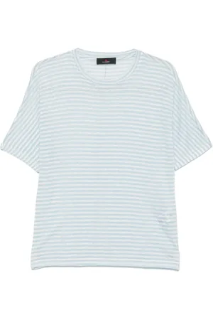 Peuterey Dames, Tops, Blauw, Maat: L Linnen
