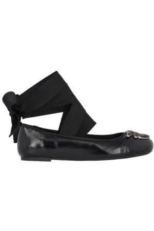 Pinko Dames, Schoenen, Zwart, Maat: 36 EU Leer