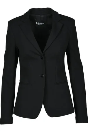Dondup Dames, Jassen, Zwart, Maat: 2XS Viscose
