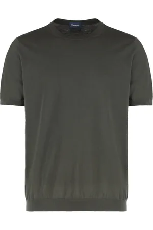 DRUMOHR Heren, Tops, Groen, Maat: 2XL Katoen