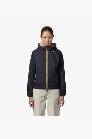 K-Way Dames, Jassen, Blauw, Maat: L Nylon