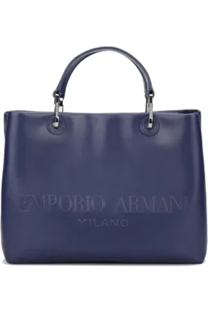 Emporio Armani Dames, Tassen, Blauw, Maat: ONE Size
