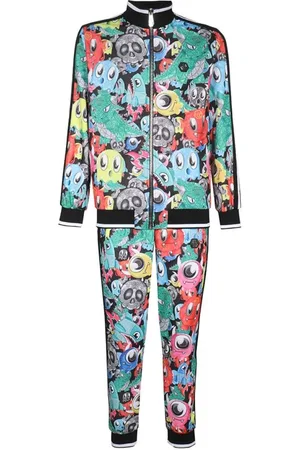 Philipp Plein Heren, Sport, Veelkleurig, Maat: M Katoen