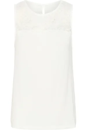 Cream Dames, Tops, Wit, Maat: XS