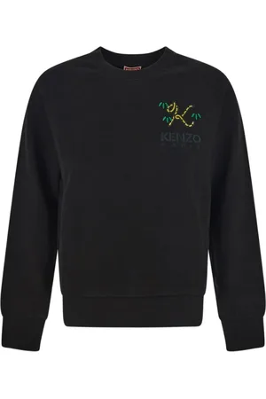 Kenzo Dames, Sweatshirts & Hoodies, Zwart, Maat: XS Katoen