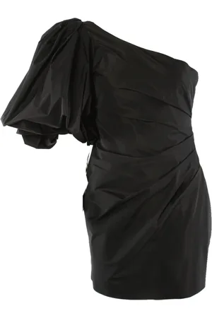 Pinko Dames, Jurken, Zwart, Maat: 2XS Poliester