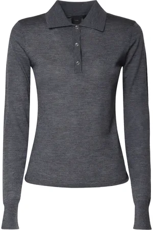 Pinko Dames, Tops, Grijs, Maat: L