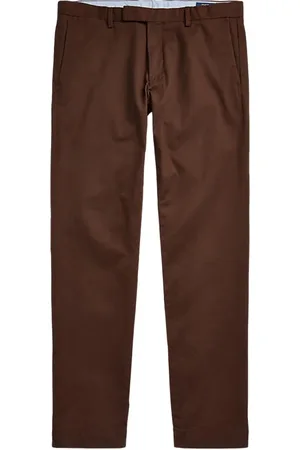 Ralph Lauren Heren, Broeken, Bruin, Maat: W32 L34 Katoen