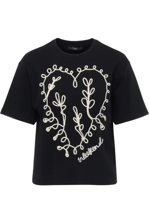 Max Mara Dames, Tops, Zwart, Maat: L