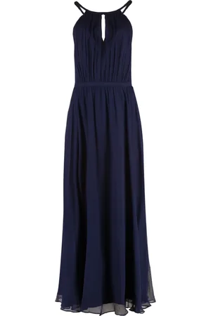 Ralph Lauren Dames, Jurken, Blauw, Maat: S Viscose