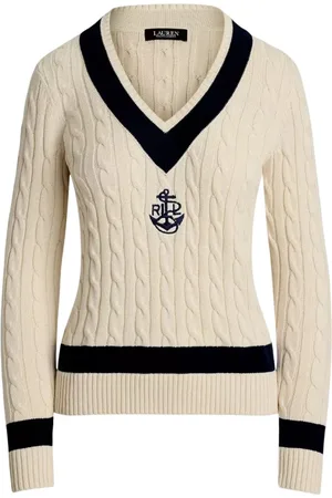 Ralph Lauren Dames, Truien, Wit, Maat: 2XS