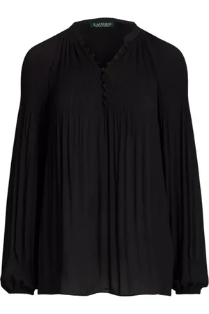 Ralph Lauren Dames, Blouses & Shirts, Zwart, Maat: S