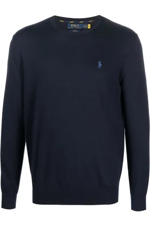 Ralph Lauren Heren, Truien, Blauw, Maat: 2XL Katoen