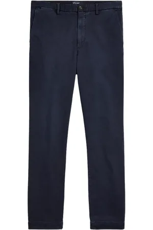 Ralph Lauren Heren, Broeken, Blauw, Maat: W34 L34 Katoen